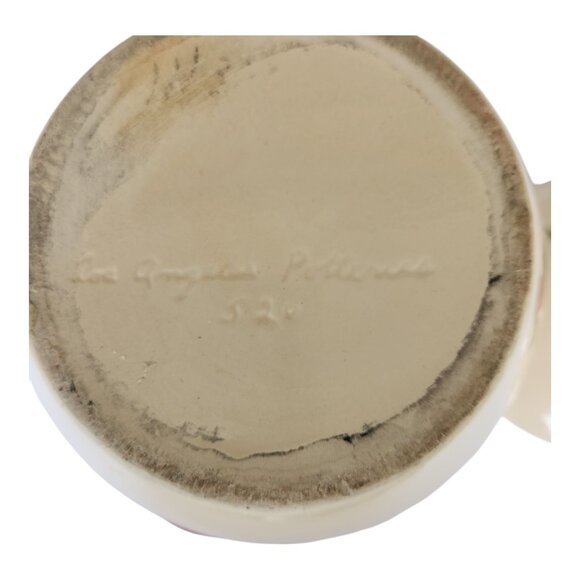 Vintage MCM Apple Ceramic Cookie Jar by Los Angeles Pottery #520 - Picture 15 of 16